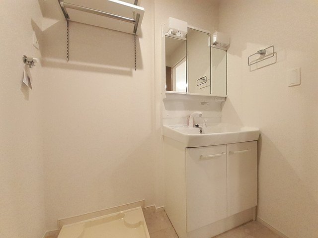 洗面設備　洗面所です