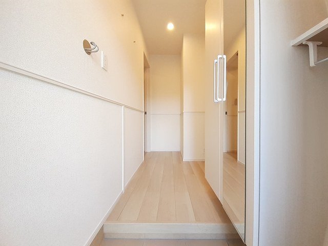 玄関　ゆったりとした玄関です