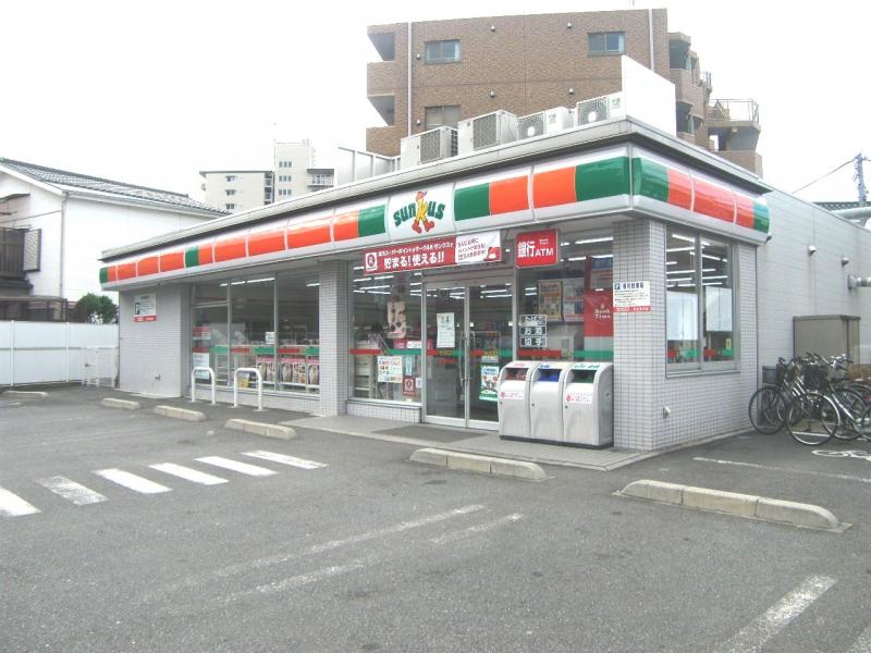 コンビニ　サンクス 足立青井店（コンビニ）まで563m