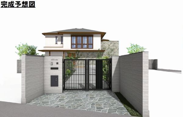 建物外観　積水ハウス施工の賃貸住宅『シャーウッド』～クレスト池田山～