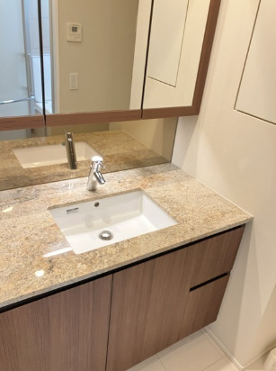 洗面設備　別タイプ部屋　参考写真です