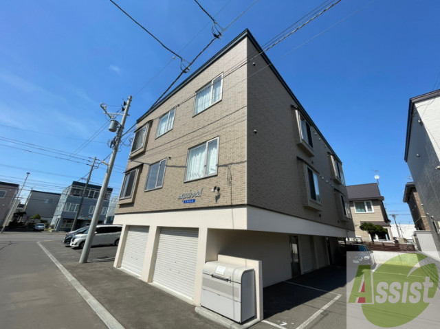 建物外観　札幌市北区新琴似４条「スクイレル」