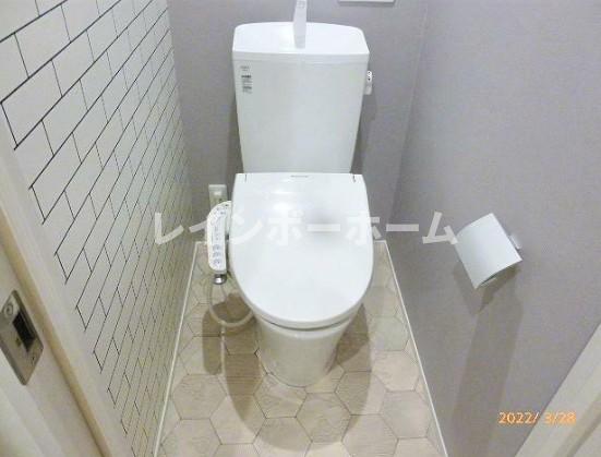 トイレ　ゆったりとした空間のトイレです