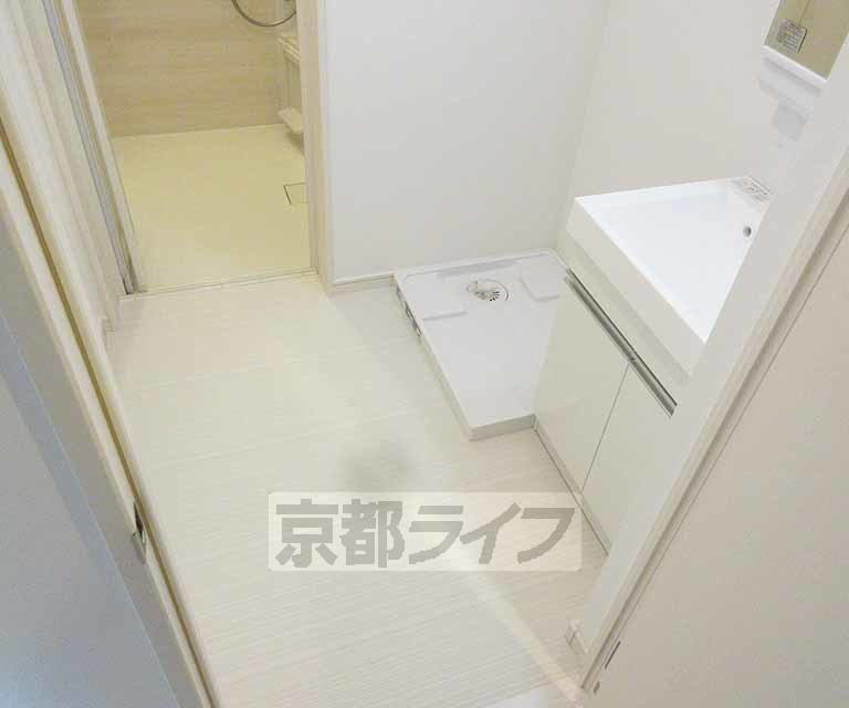 洗面設備　洗面所が広い！