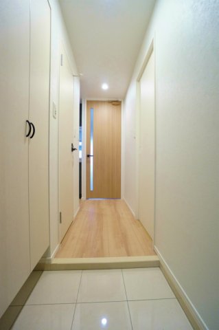 玄関　明るい玄関です