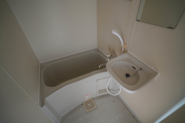 洗面設備　同じ建物の別の部屋