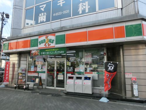 コンビニ　サンクス江戸堀１丁目店（コンビニ）まで394m