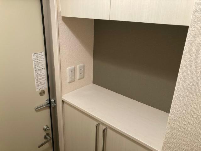 玄関　玄関収納です。