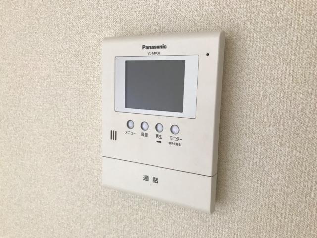セキュリティ　カメラ付インターホン（イメージ）
