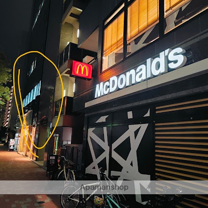 飲食店　マクドナルド月島駅前店（飲食店）まで161m
