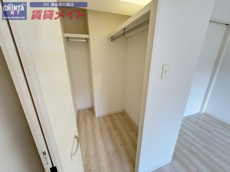 収納　同じ物件、別部屋の写真です