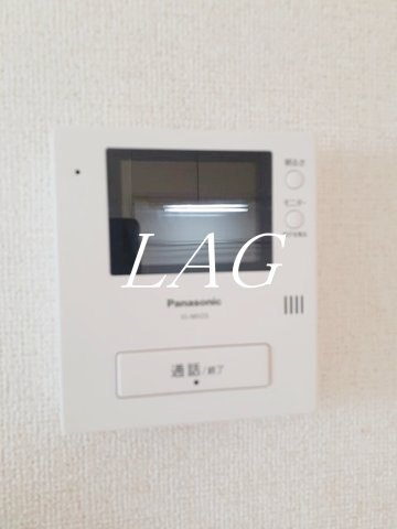 セキュリティ　モニター付きインターフォンです。