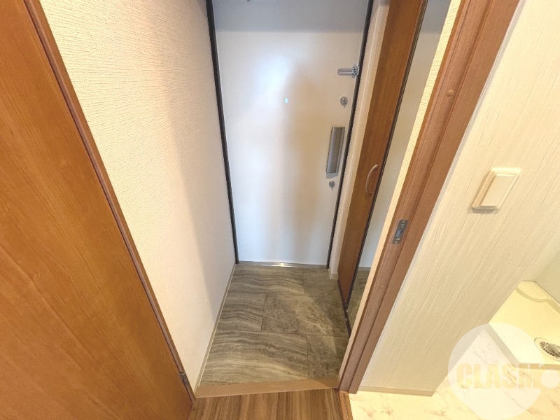 玄関　トールタイプのシューズボックスあり♪
