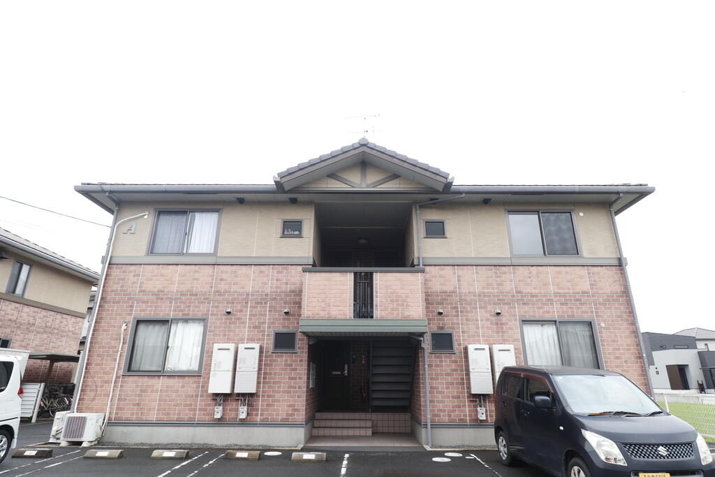 建物外観　倉敷市福島にある２LDKの物件です♪