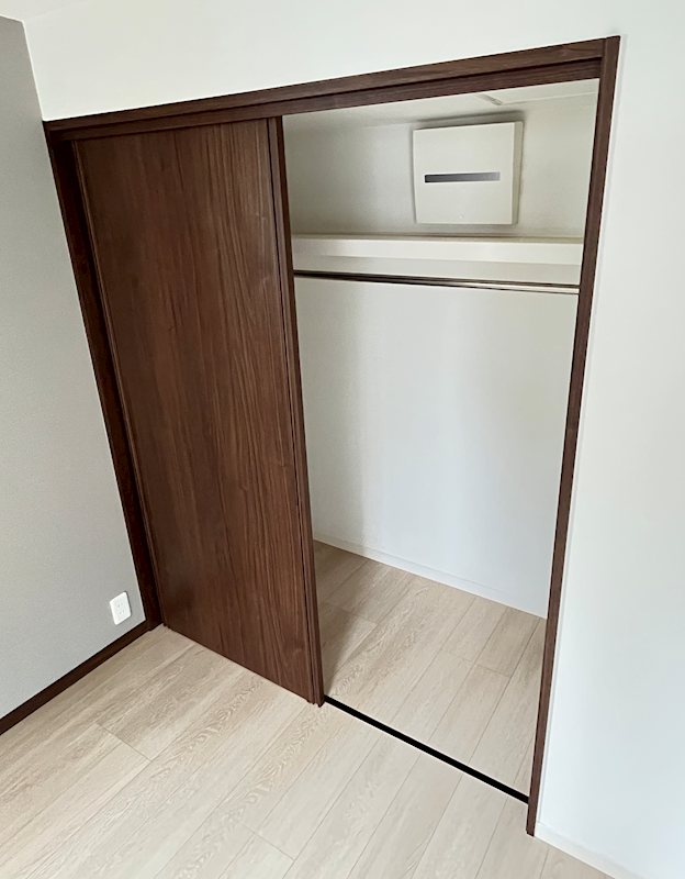 収納　クローゼットです。