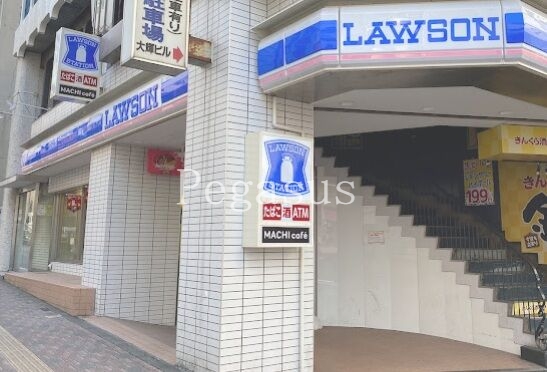 コンビニ　ローソン高田馬場駅通店（コンビニ）まで310m