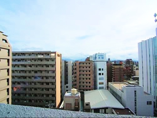 バルコニー　広々