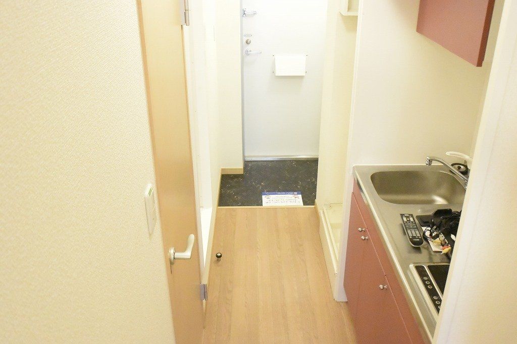 玄関　きれいです。
