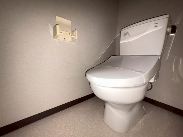 トイレ　写真は違う号室です。