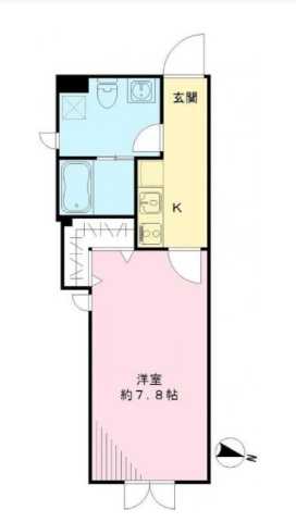 LAPiS COURT YOTSUYAの間取り写真