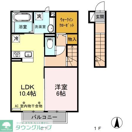 サイレントの間取り写真
