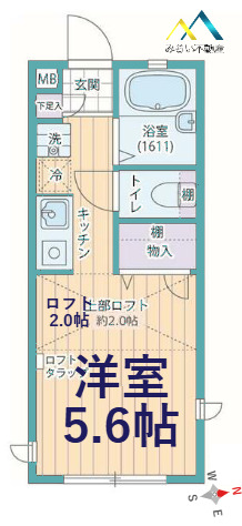 クレマチスの間取り写真