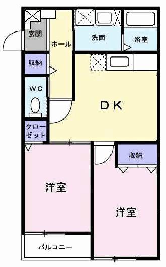 山陽電鉄本線 尾上の松駅 徒歩11分 2階建 築30年の間取り写真