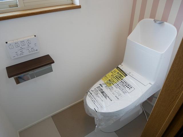 トイレ　ゆったりとした空間のトイレです