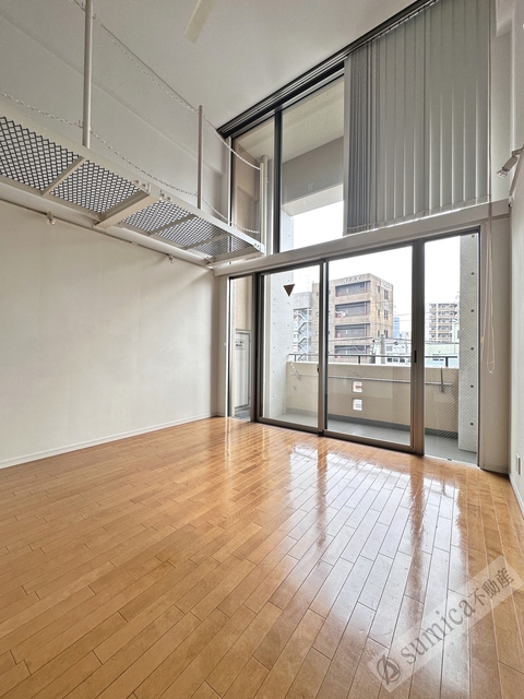 バルコニー　南向きで明るいお部屋です♪