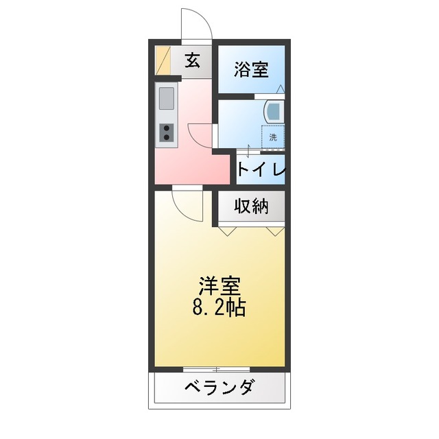 ヒューマンパレス新松戸Vの間取り写真