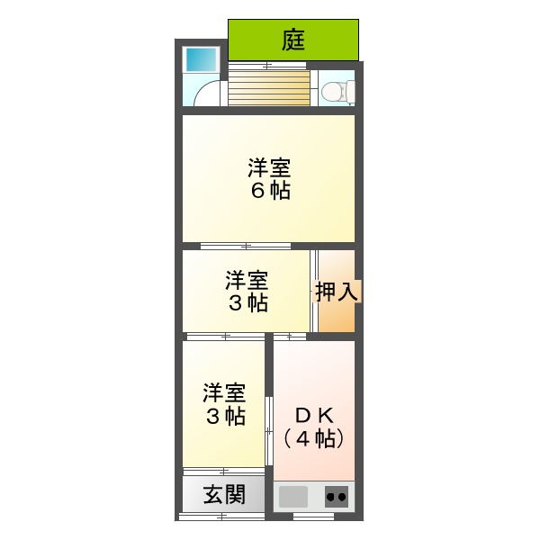 ハイツエムクラスの間取り