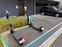 その他　マンション敷地内にレンタルの電動スクーターが！！