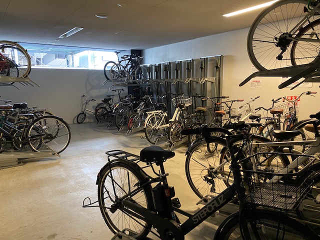 駐車場　自転車置場でどのような方が住んでいらっしゃるか分かります！