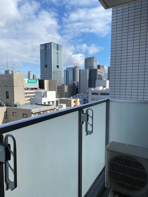 眺望　写真は13階のお部屋です。