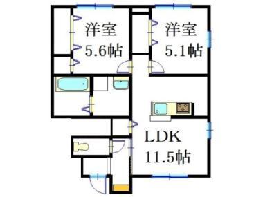 エミネントグレイスの間取り