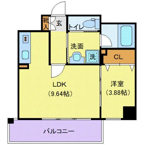 【ルミエール日泉の間取り】