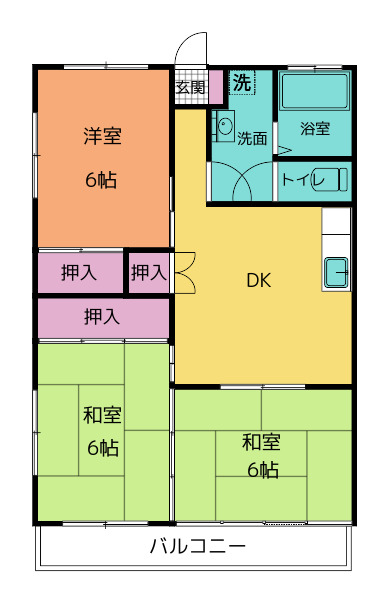 コーポ永村_間取り_0