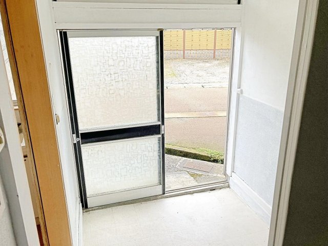 玄関　リフォーム済み玄関