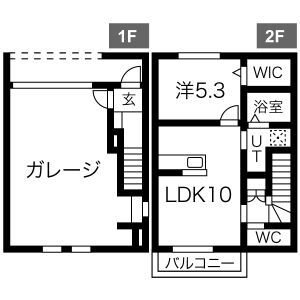 ｇｅａｒ（ギア）の間取り