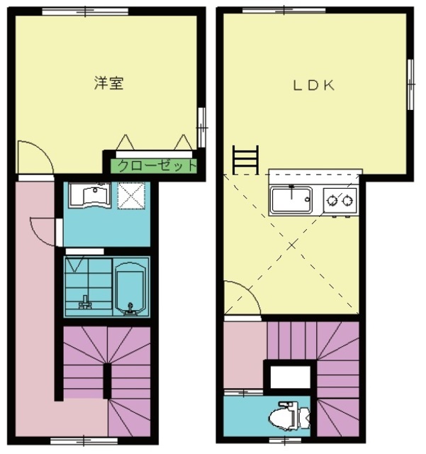 スパッツィオ南烏山の間取り