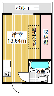 ブルックスとりでの間取り