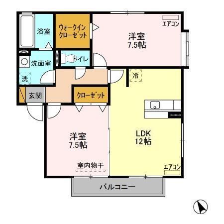 ヴィーブル鷺沼台の間取り