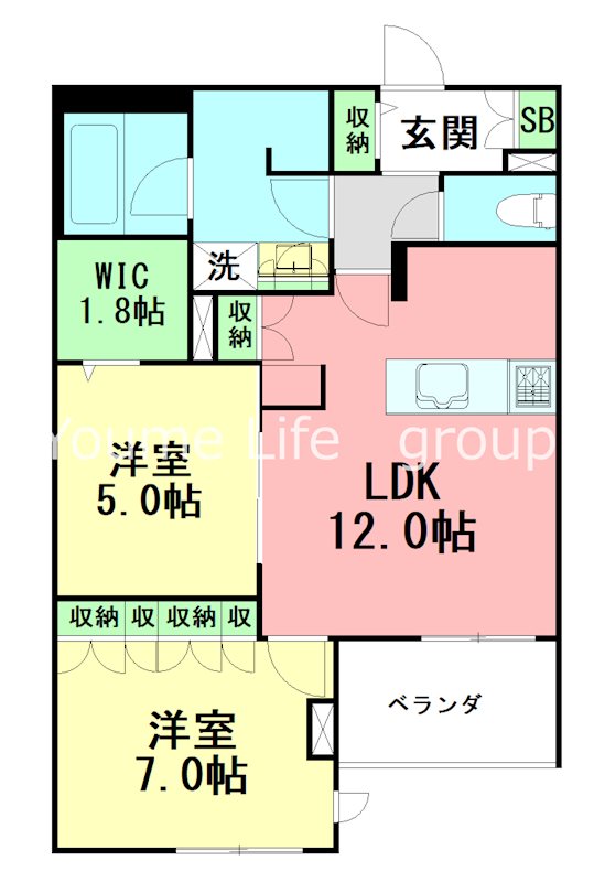 鎌倉静庵の間取り