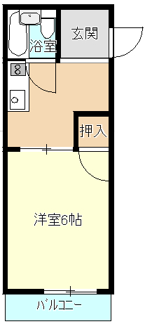 タツミマンションの間取り