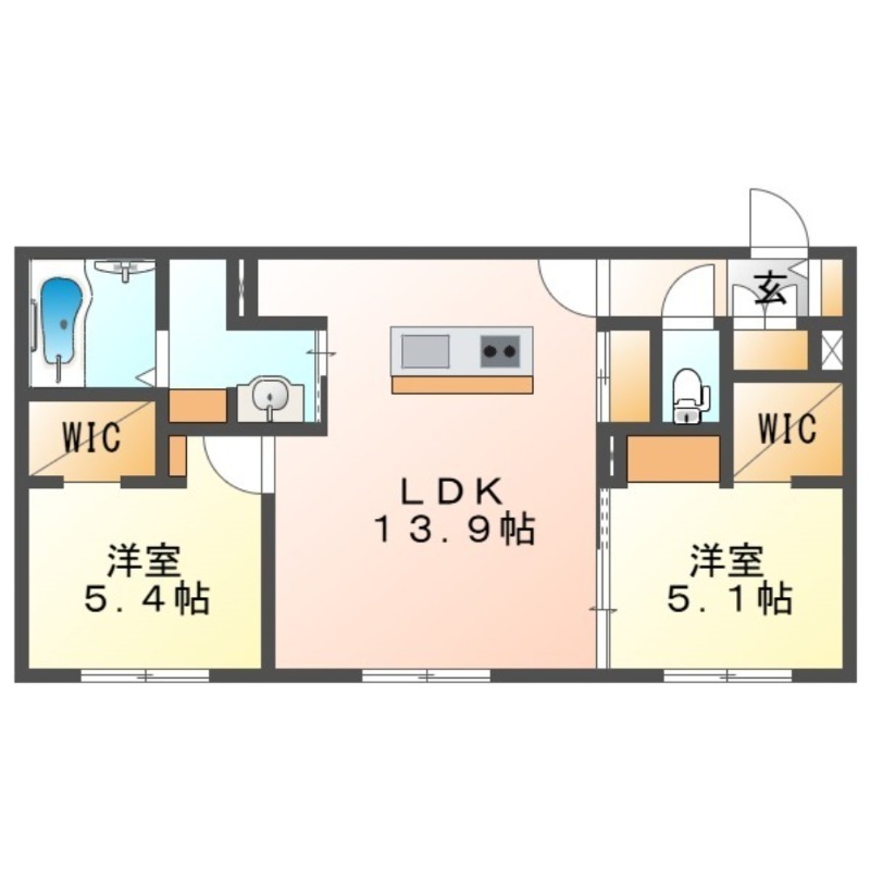 新築　宮の沢3条4丁目　R-finoの間取り