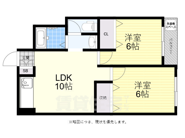 小金井市前原町のマンションの間取り