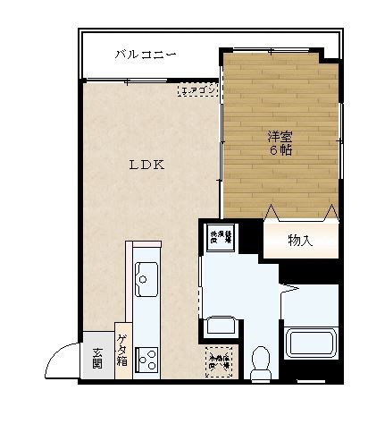 杉並区善福寺のマンションの間取り