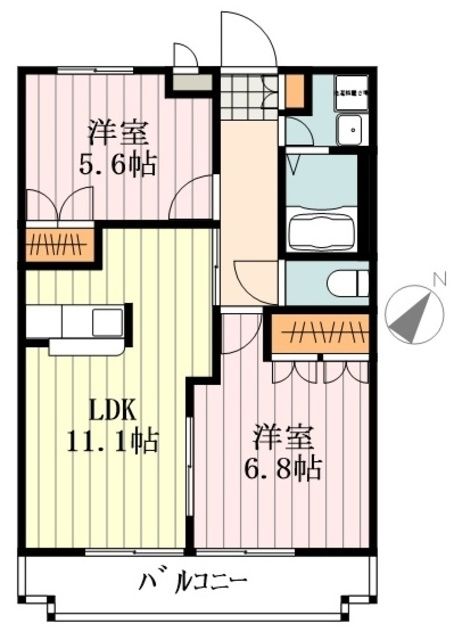 ヒーリングカーサの間取り