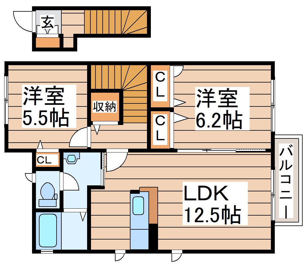 グランドゥールVIの間取り