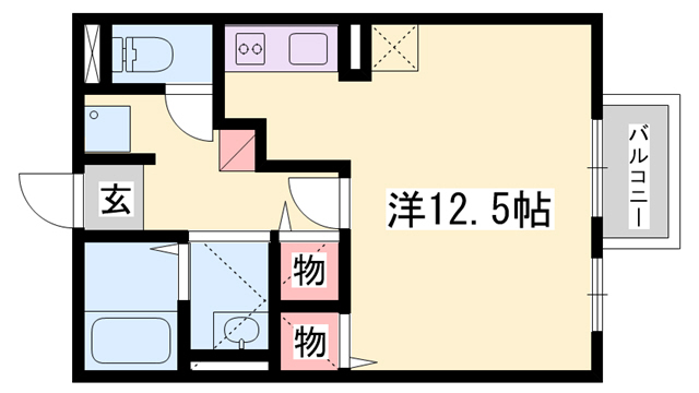 サルドセジュールの間取り